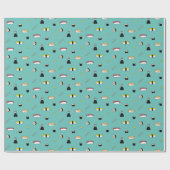 Niedlich Sushi Roll Set Muster Nigiri Maki Light A Geschenkpapier (Flach)