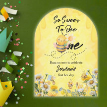 Niedlich süß bis eine Wildblume 1. Geburtstag