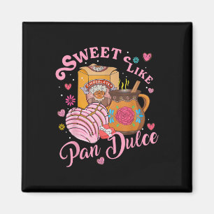 Niedlich süß wie Pan Dulce Spanisches Brot Va Magnet