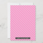 Niedlich süße und süße Einhorndusche Einladung (Rückseite)