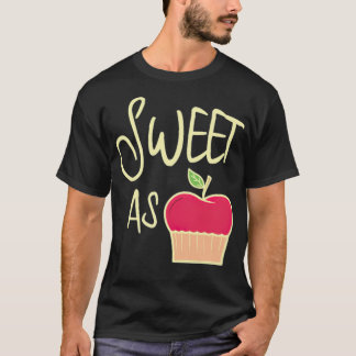 Niedlich Sweet As Apple Pie Köche Geschenk 8. Koch T-Shirt