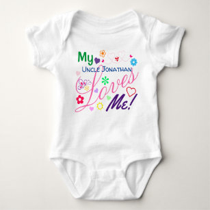 Niedlich Sweet Colorful Girly My Oncle Lieben Baby Strampler