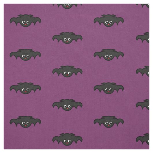 Niedlich Sweet Kawaii Bat Stoff (Muster)