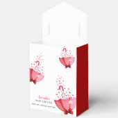 Niedlich Sweetheart Schirm Bow Baby Dusche Geschenkschachtel (Offen)