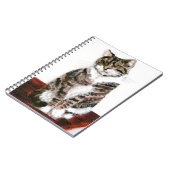 Niedlich Tabby Cat Notizblock (Linke Seite)
