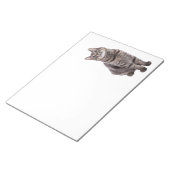 Niedlich Tabby Cat Notizblock (angewinkelt)