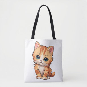 Niedlich Tabby Cat Tasche
