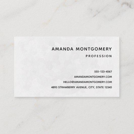 Niedlich Tabby Kitten sieht überraschend aus Visitenkarte (Rückseite)