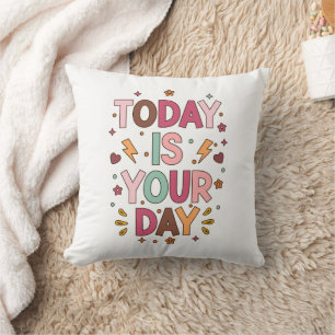 Niedlich Tägliche Inspiration Motivierend Tasse, 1 Kissen