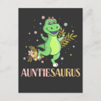 Niedlich Tante Dinosaur Florist Tuntie