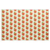 Niedlich tanzende Apfel-Cartoon-Abbildung Stoff (Fat Quarter (45,7 x 55,9 cm))