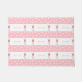 Niedlich tanzende Ballerinas Fußmatte (Vorderseite)