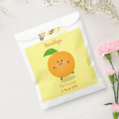 Niedlich tanzende Orangenzitrusfrüchte Geschenktütchen (Versiegelt)