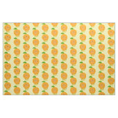 Niedlich tanzende Orangenzitrusfrüchte Stoff (Fat Quarter (45,7 x 55,9 cm))
