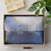 Niedlich tanzender Snowman Seidenpapier (Geschenk)