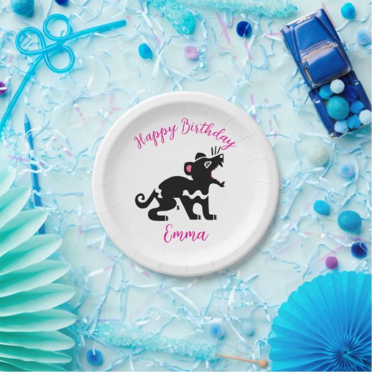 Niedlich Tasmanian DEVIl - Wildtier - Party- Pappteller (Party)