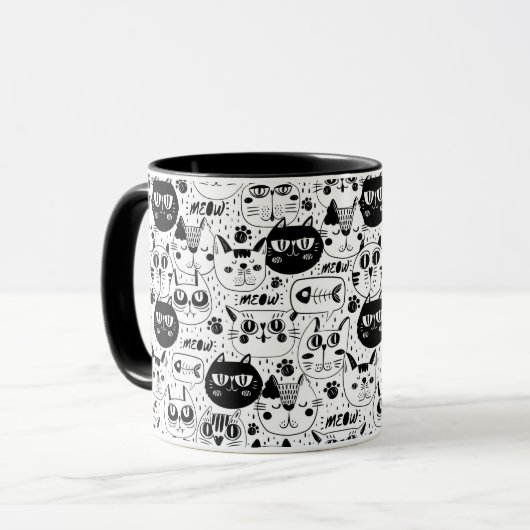 Niedlich Tasse (Vorderseite Links)