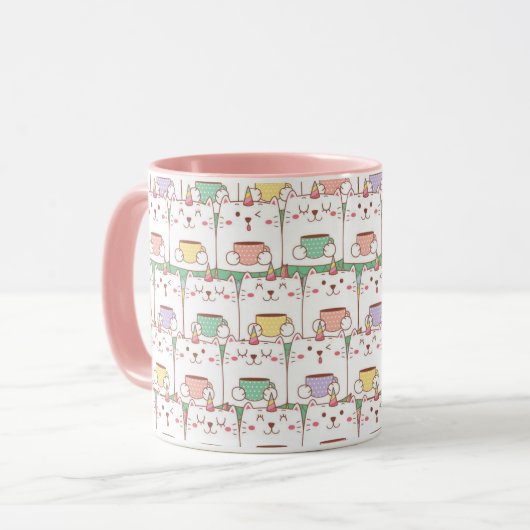Niedlich Tasse (Vorderseite Links)