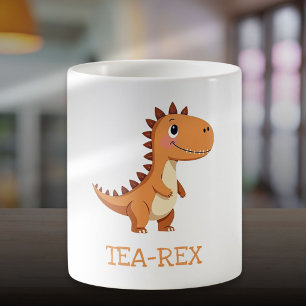 Niedlich Tea-Rex Dinosaur Kaffeetasse