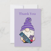 Niedlich Teacher danke Ihnen gnome füge Stimmung (Vorderseite)