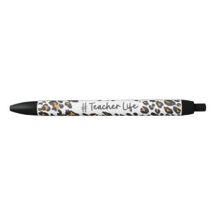 Niedlich Teacher Leopard Print Pen Kugelschreiber