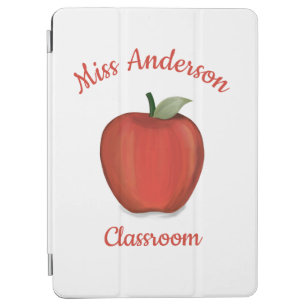 Niedlich Teacher Red Apple Coole Personalisierte C iPad Air Hülle