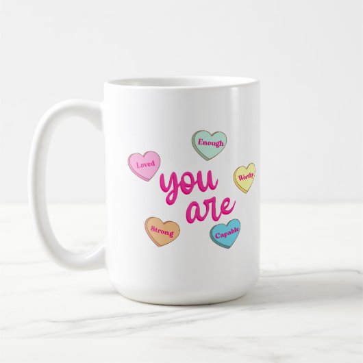Niedlich Teacher Valentine Kaffeetasse (Links)