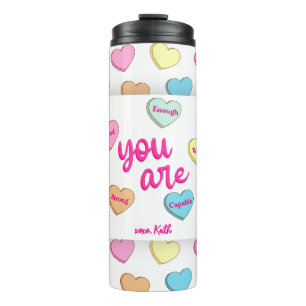 Niedlich Teacher Valentine Thermosbecher