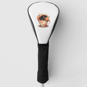 Niedlich Teacup Kitten - Blumenkohl Golf Headcover