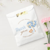 Niedlich Teddy Balloons Baby Boy Dusche Vielen Dan Geschenktütchen (Versiegelt)