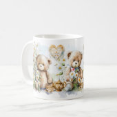 Niedlich Teddy Bär Tee Party Tasse (Vorderseite Links)