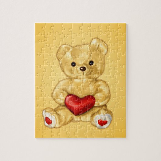 Niedlich Teddy Bar Toy Kinder Puzzle (Vertikal)