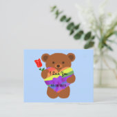 Niedlich Teddy Bear #2 Postkarte (Stehend Vorderseite)