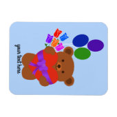 Niedlich Teddy Bear #3 Magnet (Horizontal)