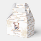 Niedlich Teddy Bear Baby Dusche Wasserfarbe Geschenkschachtel (Vorderseite)