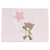 Niedlich Teddy Bear Baby Große Geschenktüte (Rückseite)