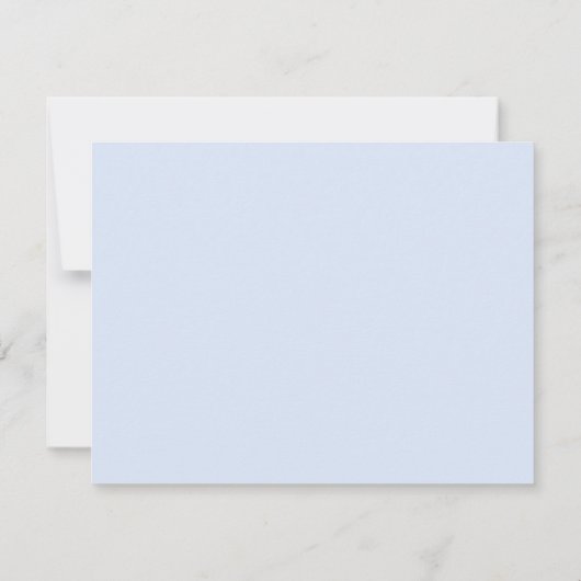 Niedlich Teddy Bear Baby Junge Danke Karte (Rückseite)