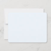 Niedlich Teddy Bear Baby Junge Danke Karte (Rückseite)