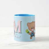 Niedlich Teddy Bear Baby Light Blue Tasse (Zentrum)