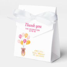 Niedlich Teddy Bear Balloon Babydusche Danke