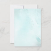 Niedlich Teddy Bear Boy Babydusche Danke (Rückseite)