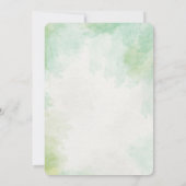 Niedlich Teddy Bear Geburtstagspartei Einladung (Rückseite)