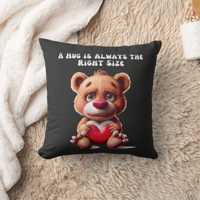 Niedlich Teddy Bear Hug Kissen (Decke)