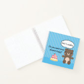 Niedlich Teddy Bear Kids Funny Joke Notizblock (Innenseite)