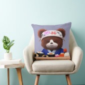 Niedlich Teddy Bear Sushi Koch Kissen (Stuhl )