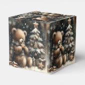 Niedlich Teddy Bear Weihnachten Geschenkschachtel (Rückseite)