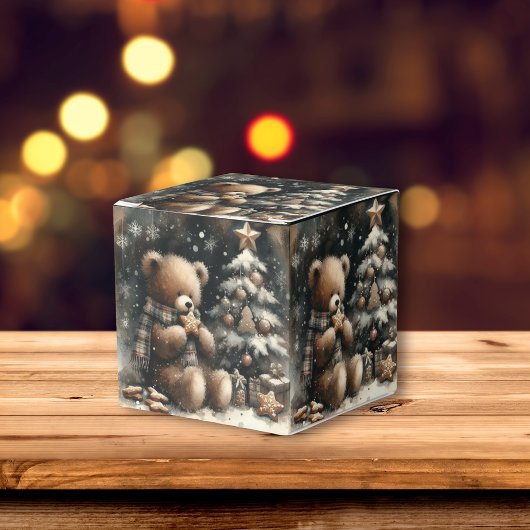 Niedlich Teddy Bear Weihnachten Geschenkschachtel