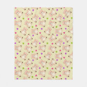 Niedlich Teddy Bears Fleece Blanket (Vorderseite)