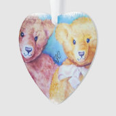 NIEDLICH TEDDY BEARS VALENTINE ORNANATION ORNAMENT (Vorderseite)