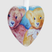 NIEDLICH TEDDY BEARS VALENTINE ORNANATION ORNAMENT (Vorderseite)